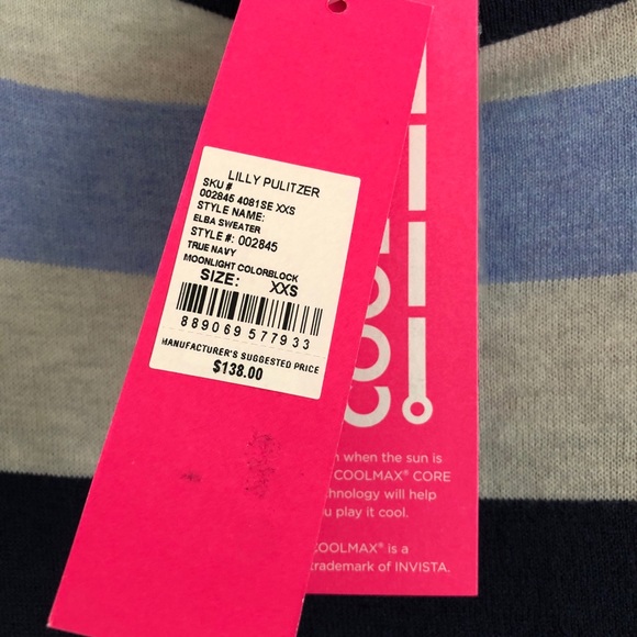 NWT Lilly Pulitzer Elba Sweater Size XXS - Picture 2 of 3